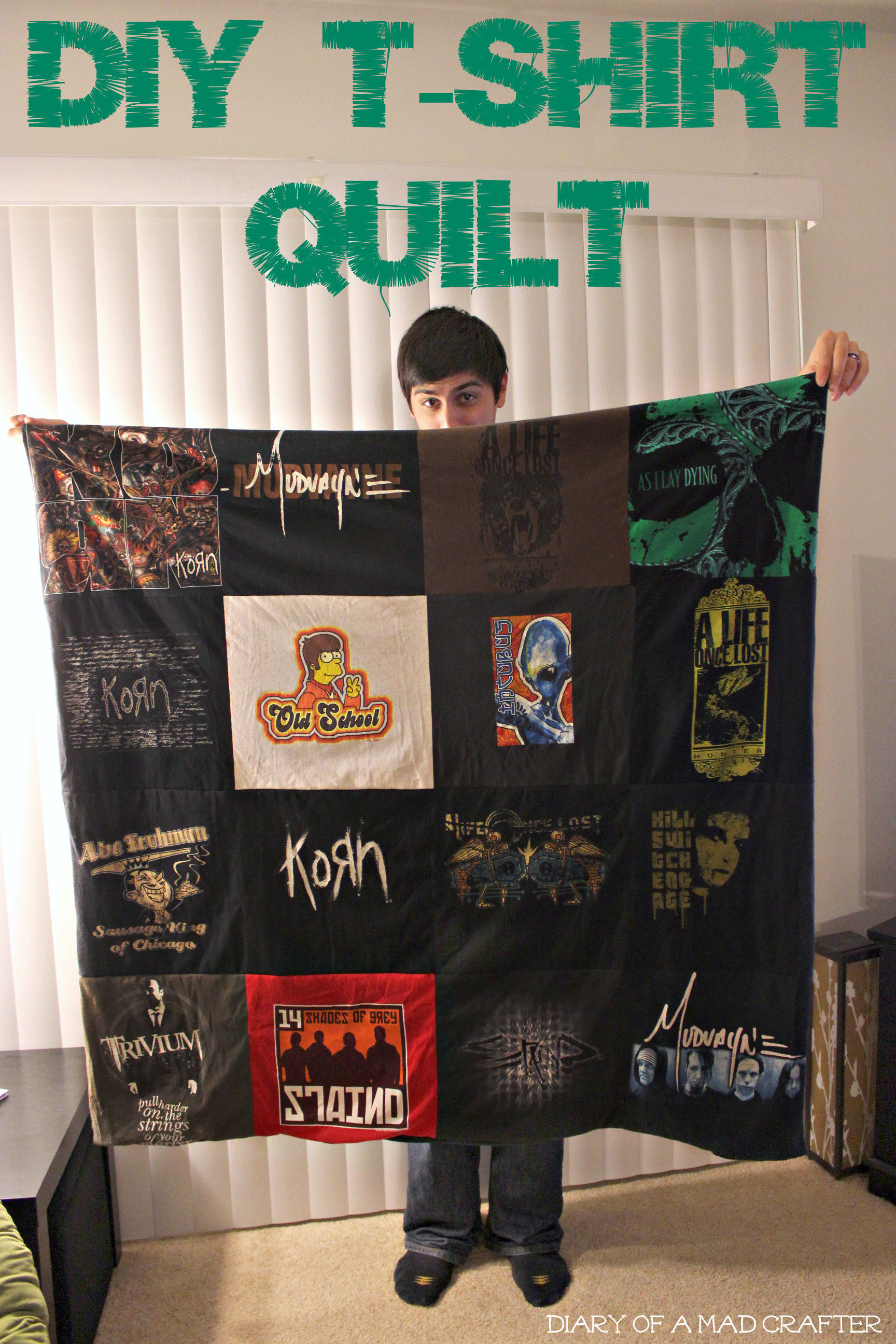Best ideas about DIY T Shirt Quilts
. Save or Pin DIY T Shirt Quilt Now.