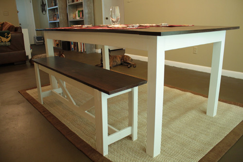 Best ideas about DIY Table Bench
. Save or Pin Ana White Now.