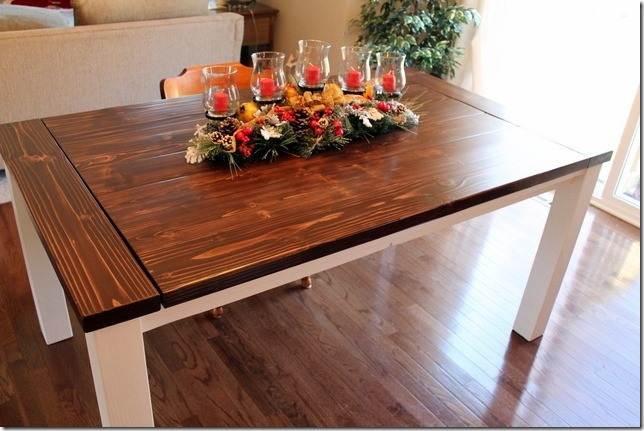 Best ideas about DIY Table Extension
. Save or Pin DIY Farmhouse Table with Extension Leaves with Plans Now.