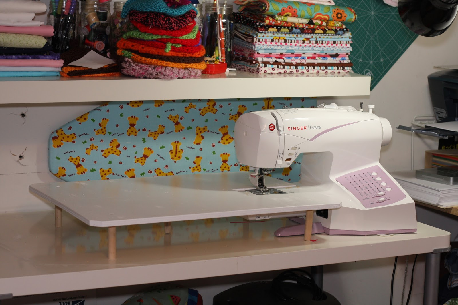 Best ideas about DIY Table Extension
. Save or Pin ABK Creations Sewing Extension Table Now.