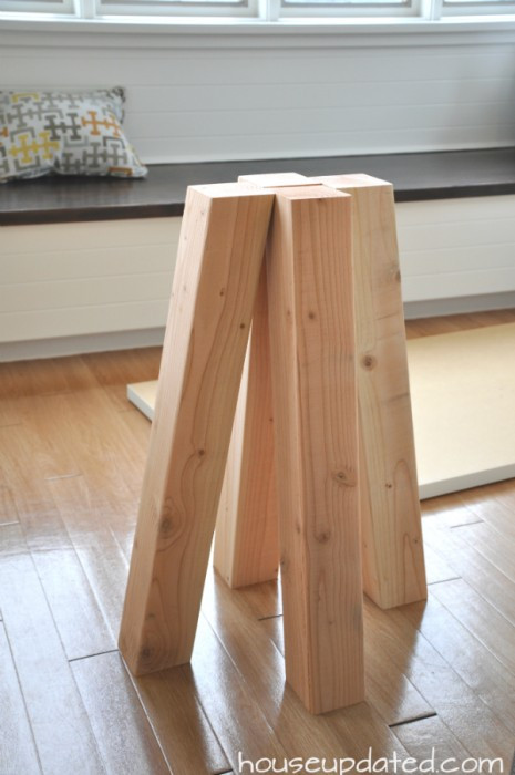 Best ideas about DIY Table Legs Wood
. Save or Pin How to Make a DIY Breakfast or Dining Table House Updated Now.