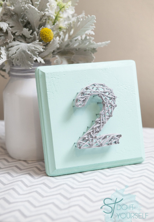 Best ideas about DIY Table Numbers
. Save or Pin DIY string art table numbers for your wedding Now.