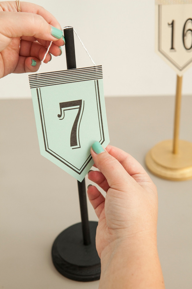 Best ideas about DIY Table Numbers
. Save or Pin Look At These Unique DIY Table Number Stands Now.