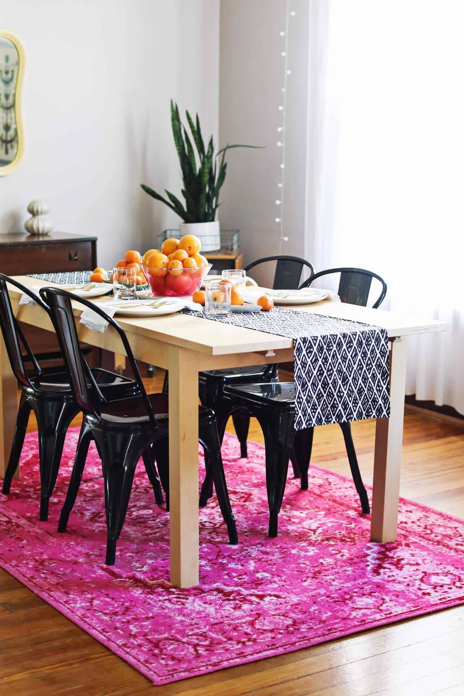 Best ideas about DIY Table Runner
. Save or Pin DIY Modern Table Runner A Beautiful Mess Now.