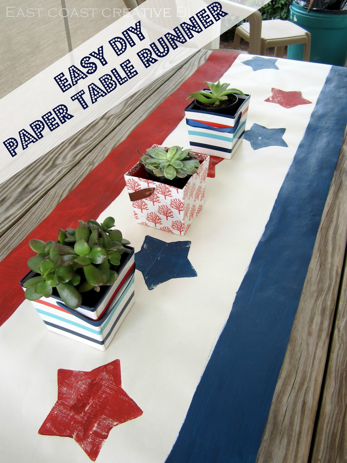 Best ideas about DIY Table Runner
. Save or Pin Easy DIY Paper Table Runner East Coast Creative Now.