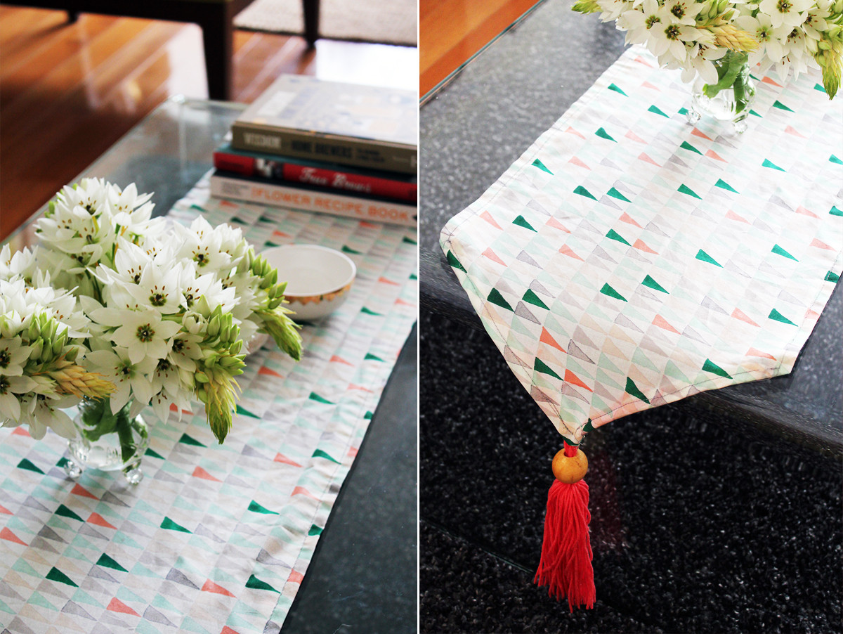 Best ideas about DIY Table Runner
. Save or Pin Tassel Week DIY Tasseled Table Runner The Makers Society Now.
