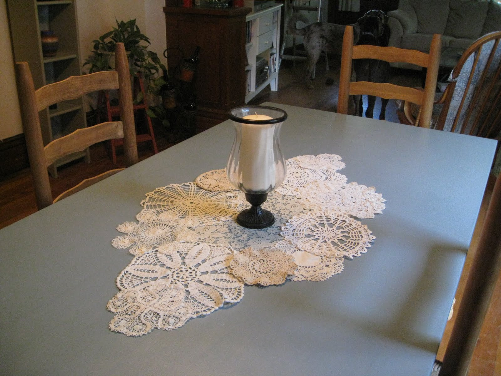 Best ideas about DIY Table Runner
. Save or Pin Weekend Charm DIY Doily Table Runner Now.