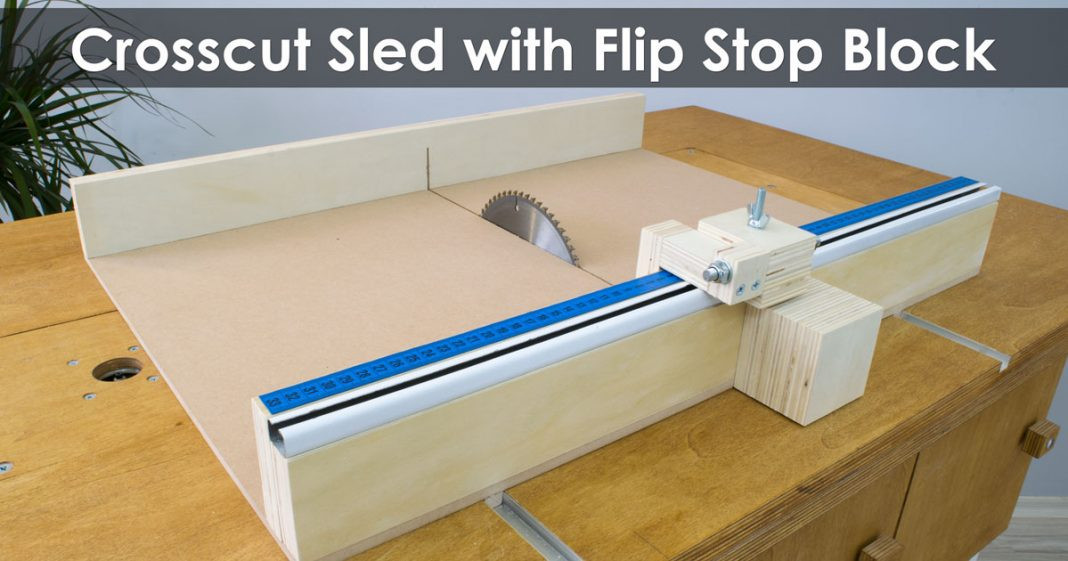 Best ideas about DIY Table Saw Sled
. Save or Pin How to Make a Crosscut Sled with Flip Stop Block Free Now.