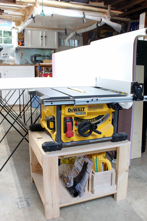 Best ideas about DIY Table Saw Stand
. Save or Pin Table Saw Stand and Collapsible Out Feed Work Table Now.