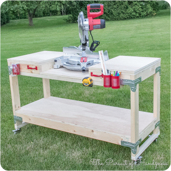 Best ideas about DIY Table Saw Stand
. Save or Pin 6 DIY Space Saving Miter Saw Stand Plans for a Small Workshop Now.