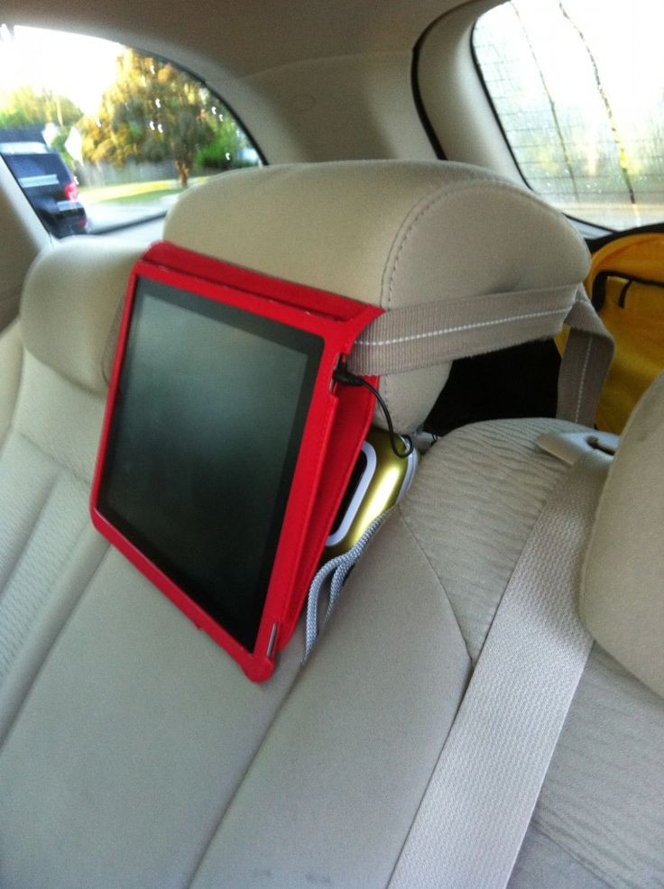 Best ideas about DIY Tablet Headrest Mount
. Save or Pin The DIY iPad car mount Great Ideas Now.