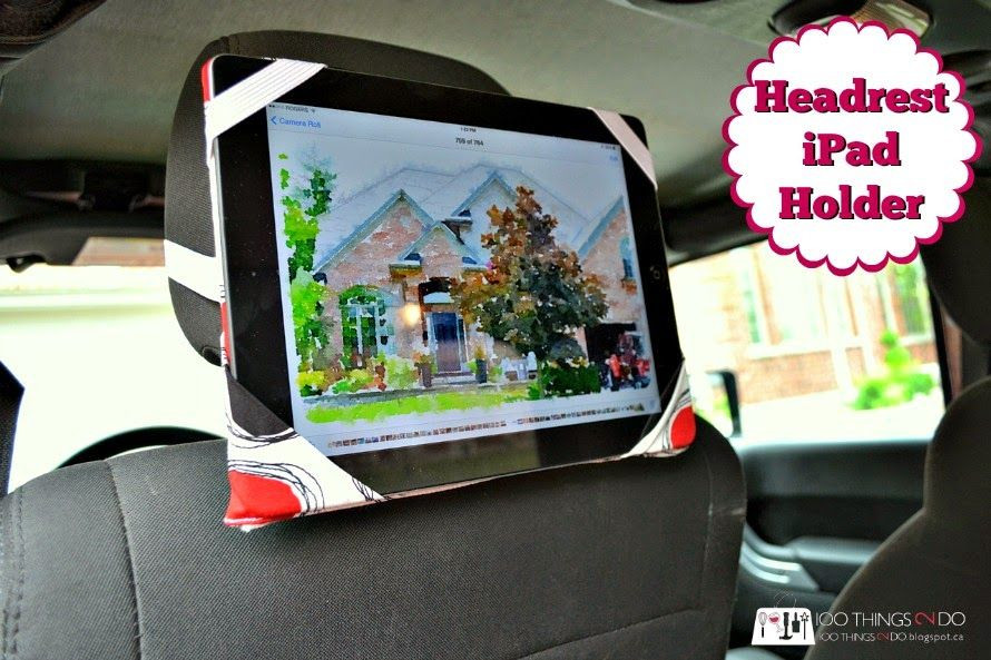 Best ideas about DIY Tablet Headrest Mount
. Save or Pin 100 Things 2 Do Headrest iPad Holder DIY Now.