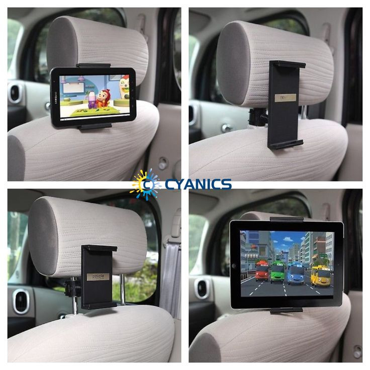 Best ideas about DIY Tablet Headrest Mount
. Save or Pin Firmly mounts tablet PC including iPad 4 3 2 iPad Now.