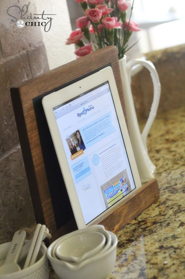 Best ideas about DIY Tablet Holder
. Save or Pin 34 Pottery Barn Hacks For Design a Bud Now.