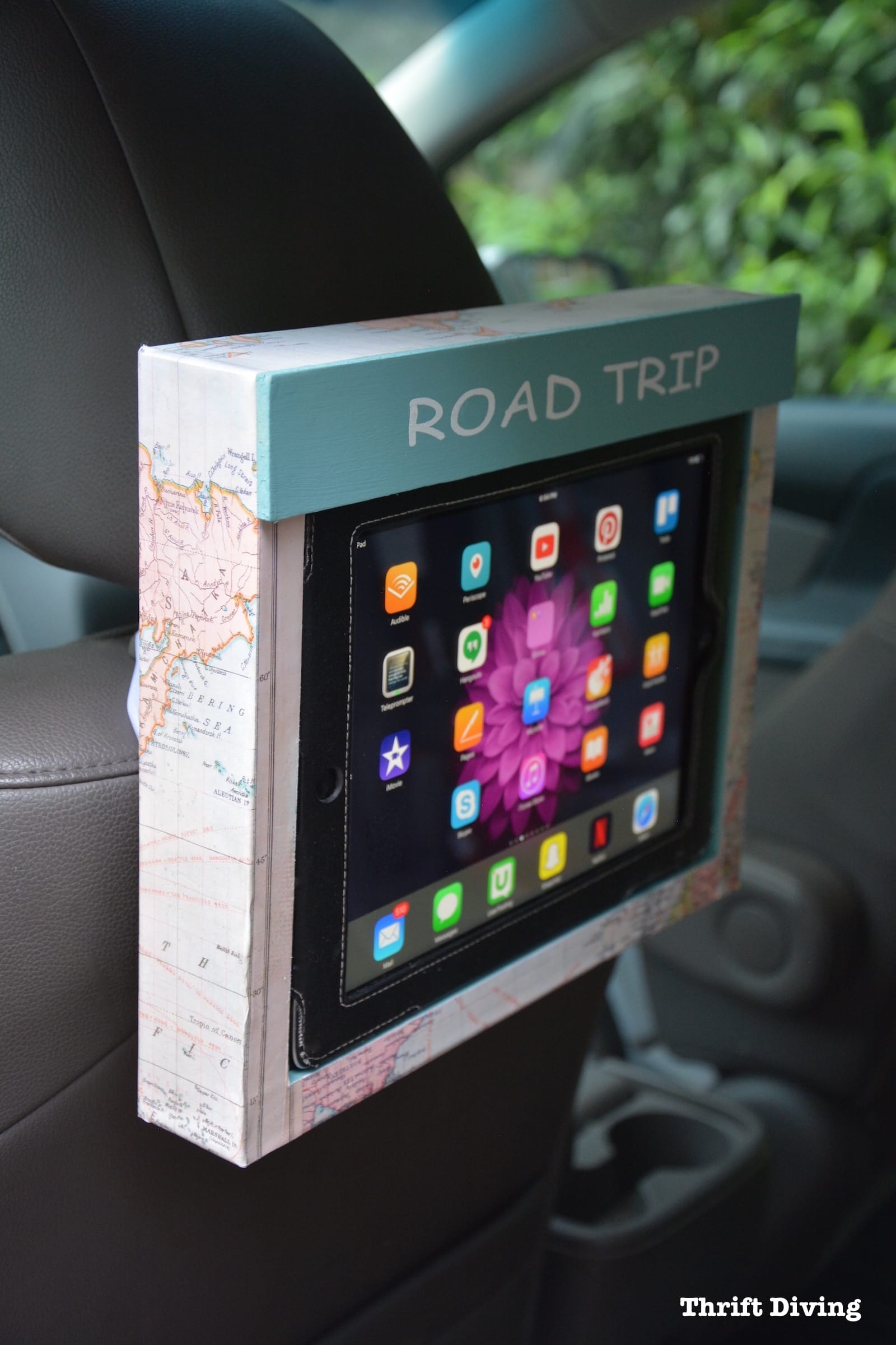 Best ideas about DIY Tablet Holder
. Save or Pin How to Make a DIY Tablet Holder for a Car Headrest Now.