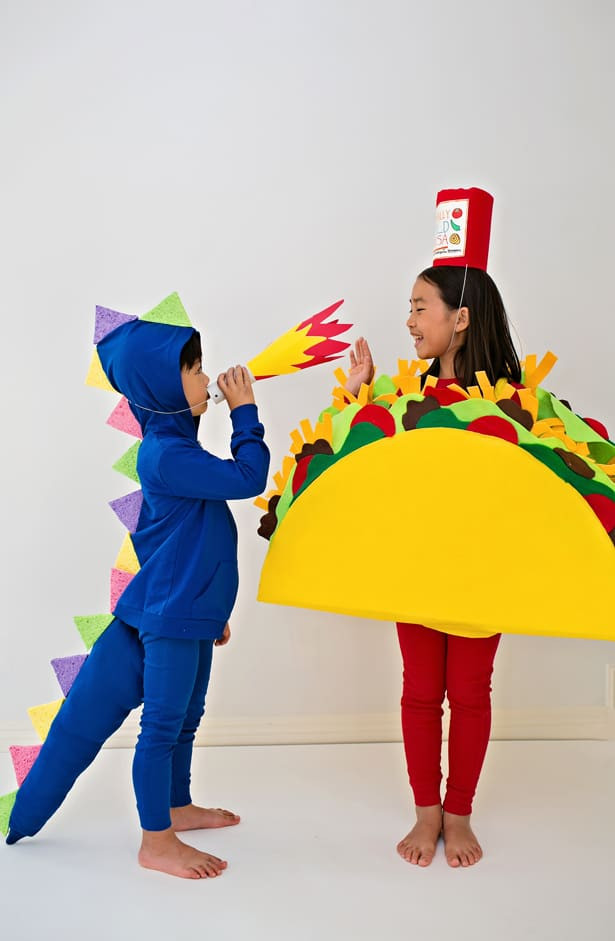 Best ideas about DIY Taco Costume
. Save or Pin DRAGONS LOVE TACOS DIY HALLOWEEN COSTUMES FOR KIDS Now.