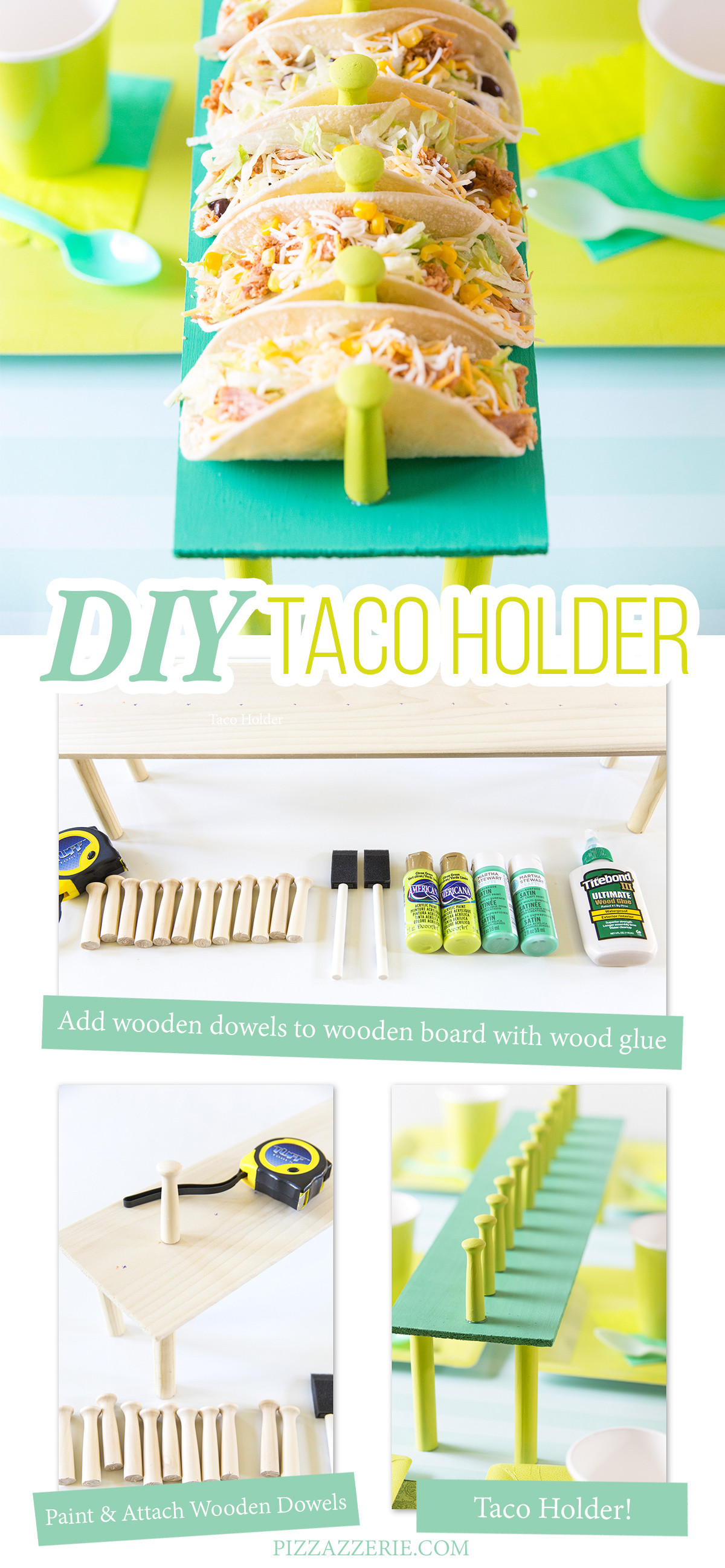 Best ideas about DIY Taco Holder
. Save or Pin DIY Taco Holder and Free TACO PARTY Sign to Download Now.