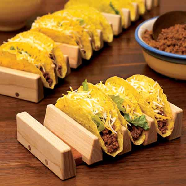 Best ideas about DIY Taco Holder
. Save or Pin No tip taco holder Woodworking Plan from WOOD Magazine Now.