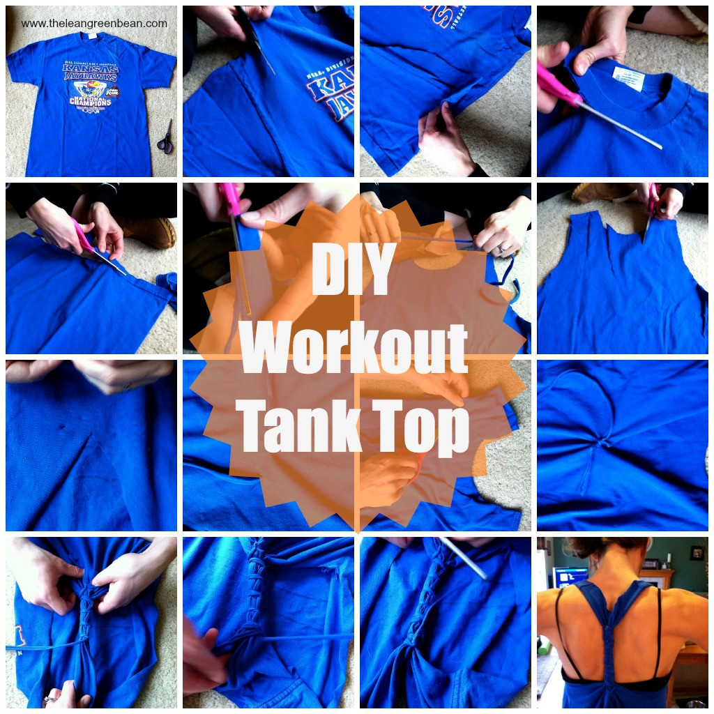 Best ideas about DIY Tank Top
. Save or Pin DIY Workout Shirt Now.