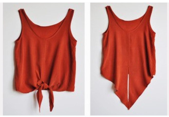 Best ideas about DIY Tank Top
. Save or Pin DIY Tied Tank Top Fashion on a Bud Now.