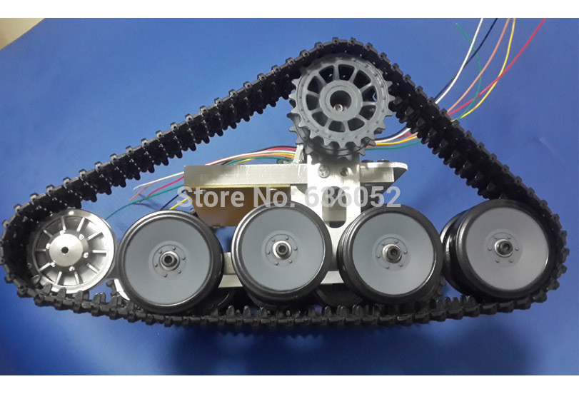 Best ideas about DIY Tank Tracks
. Save or Pin RC tank chassis robot caterpillar track Crawler Barrowload Now.