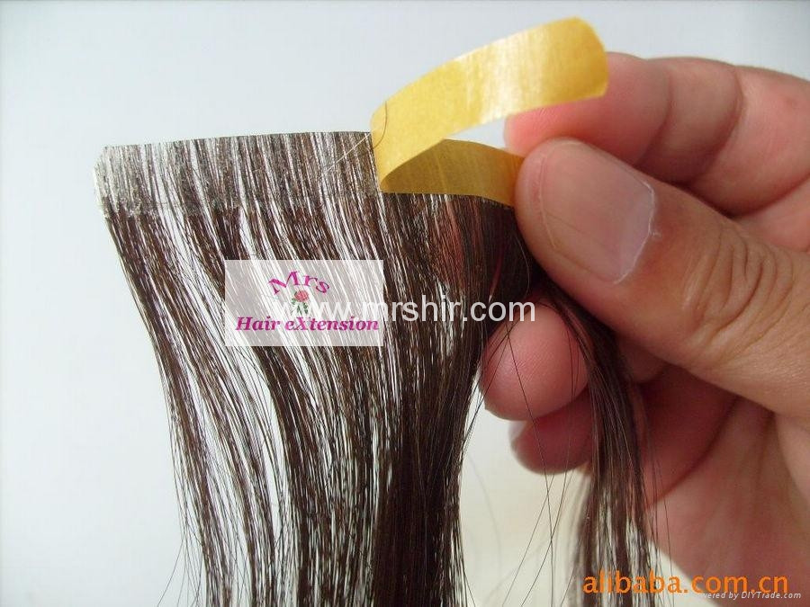 Best ideas about DIY Tape In Hair Extensions
. Save or Pin Tape weft Hair extension seamless human hair mrs hair Now.