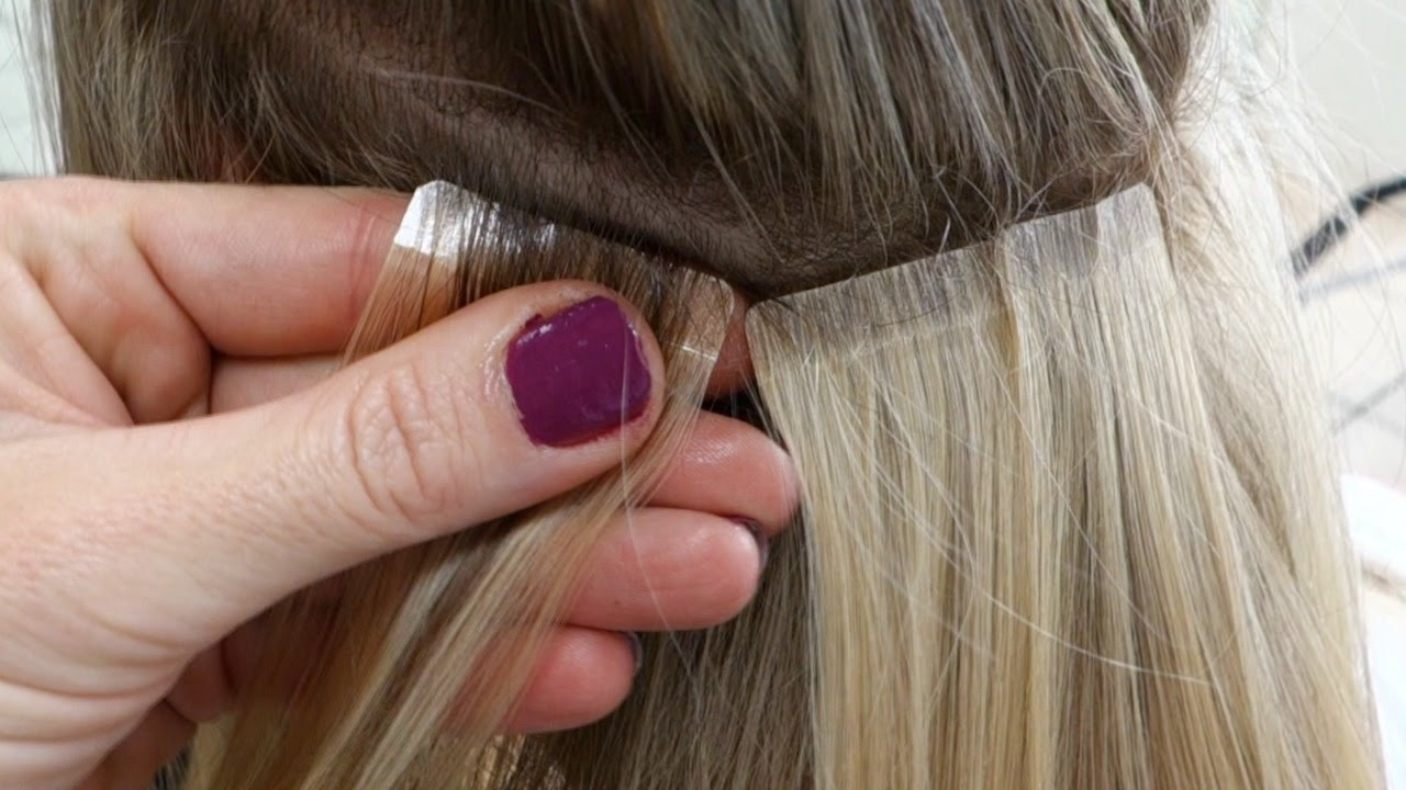 Best ideas about DIY Tape In Hair Extensions
. Save or Pin DIY Hair Tape Extensions Master Hairdresser Johanna Z Now.