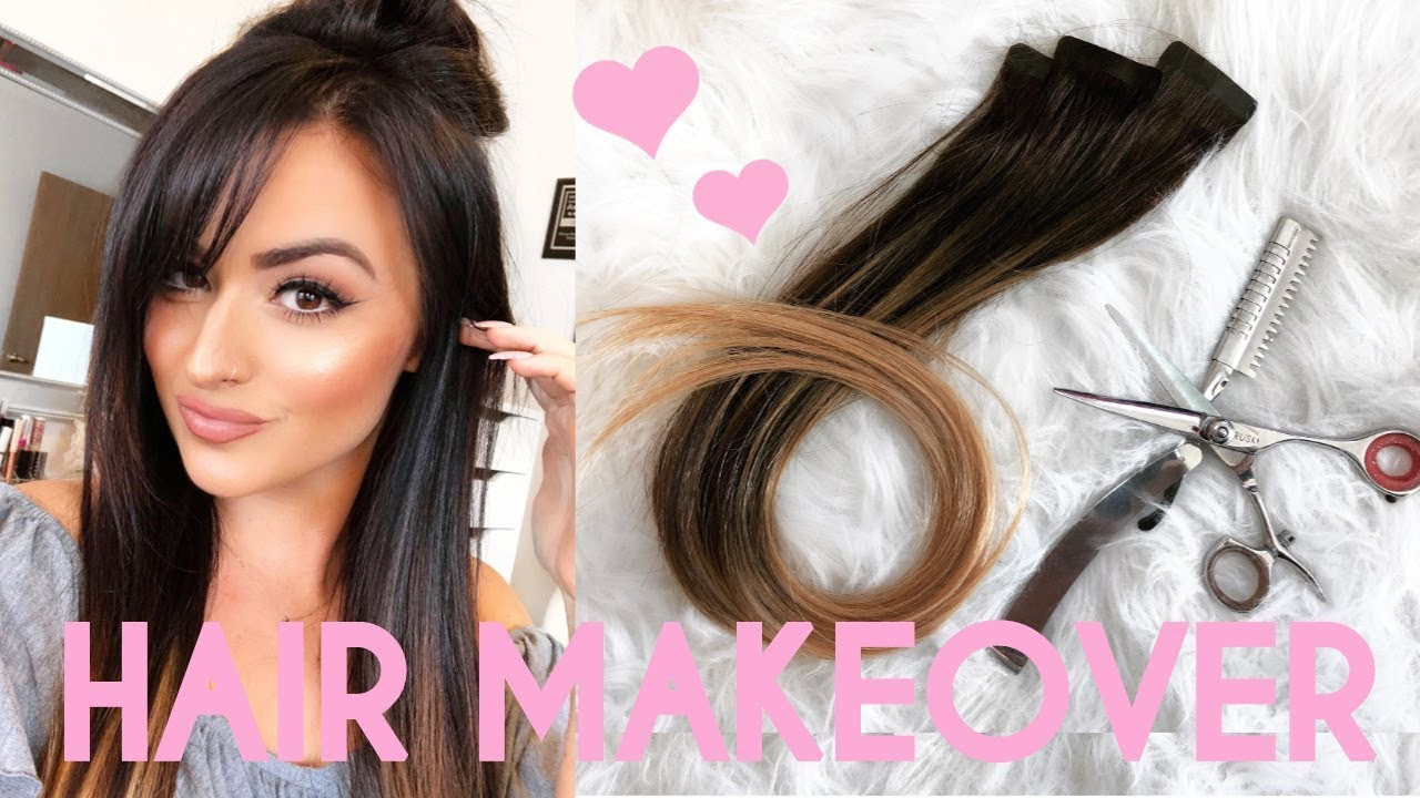 Best ideas about DIY Tape In Hair Extensions
. Save or Pin DIY Tape In Hair Extensions Hair Makeover Now.