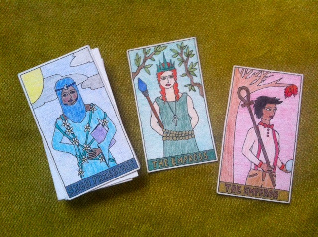 Best ideas about DIY Tarot Cards
. Save or Pin DIY or make your own tarot deck Little Red Tarot Now.