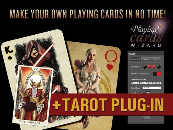 Best ideas about DIY Tarot Cards
. Save or Pin Playing Cards Wizard Tarot PlugIn DIY Now.