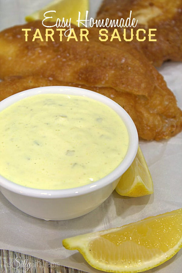 Best ideas about DIY Tartar Sauce
. Save or Pin Easy Homemade Tartar Sauce This Silly Girl s Kitchen Now.