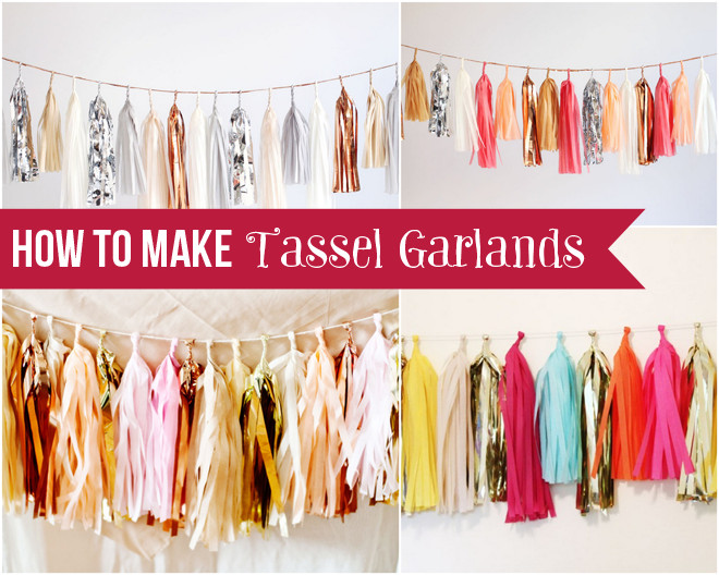 Best ideas about DIY Tassel Garland
. Save or Pin DIY How to Make your own Tassel Garland Now.