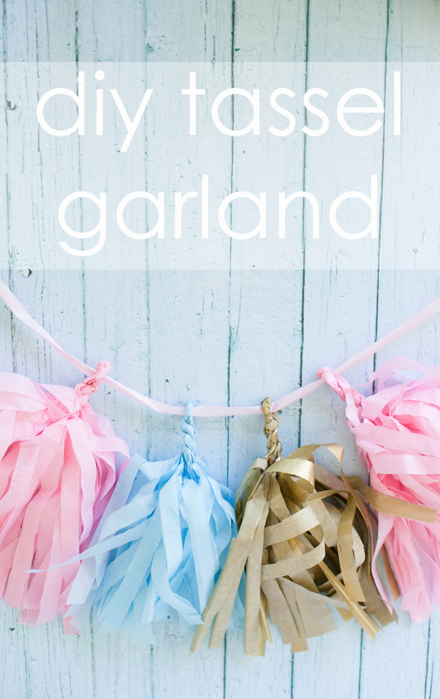 Best ideas about DIY Tassel Garland
. Save or Pin DIY Tissue Tassel Garland Project Nursery Now.
