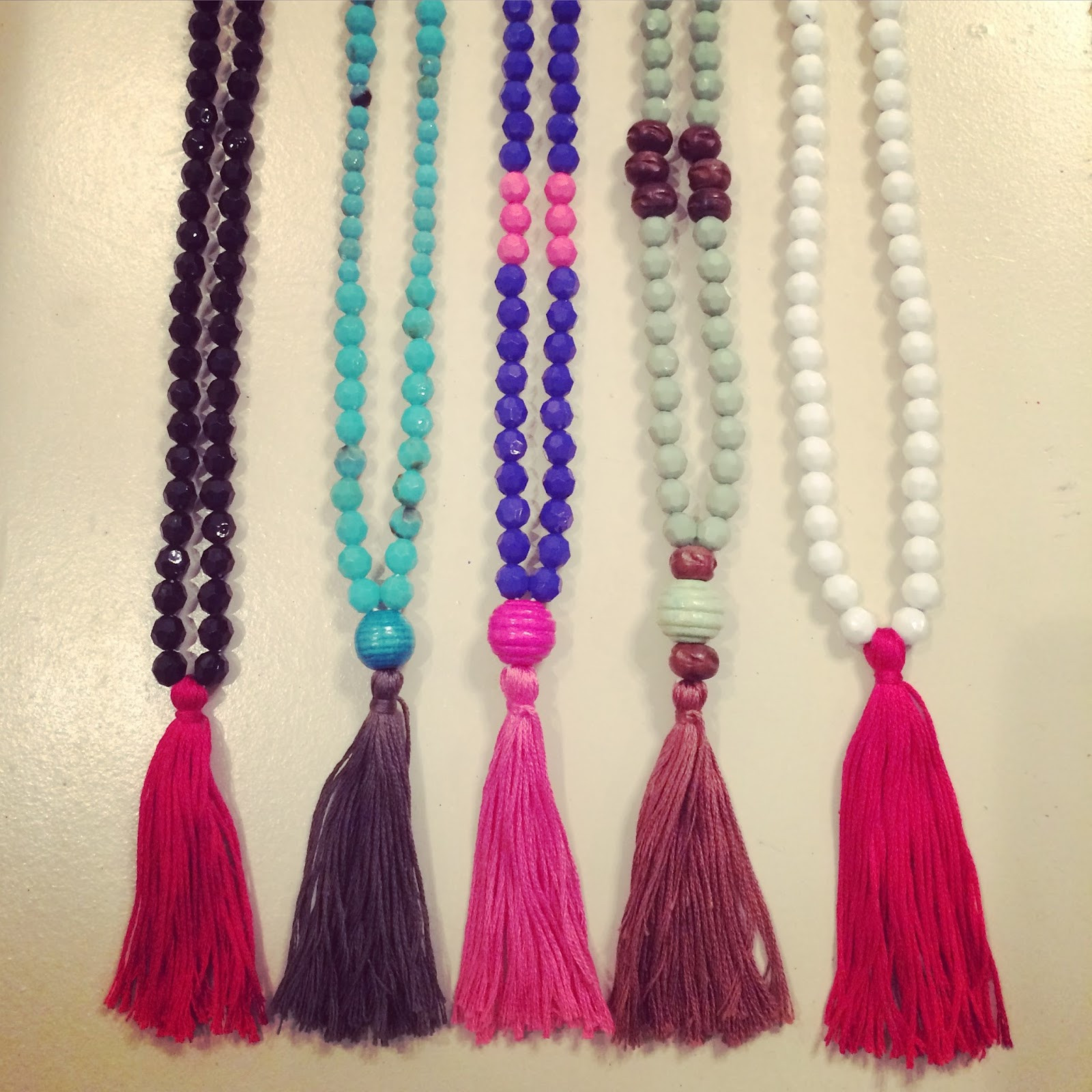 Best ideas about DIY Tassel Necklaces
. Save or Pin Magnolia Mamas DIY Tassel Necklaces tutorial Now.