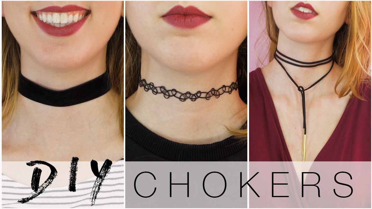 Best ideas about DIY Tattoo Chokers
. Save or Pin DIY 90 s Tumblr Choker Necklace Now.