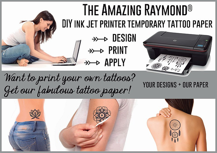 Best ideas about DIY Tattoo Ink
. Save or Pin Temporary Tattoos Australia Tattoo Paper for Ink Jet or Now.