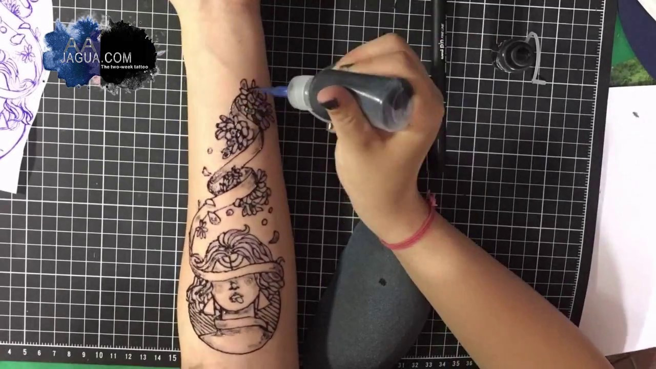 Best ideas about DIY Tattoo Ink
. Save or Pin AA Jagua tattoo Ink temporary tattoo Jagua tattoo kit Now.