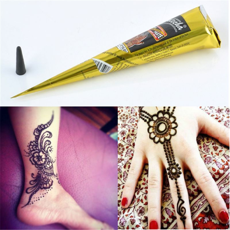 Best ideas about DIY Tattoo Ink
. Save or Pin DIY Natural Herbal Henna Cones Temporary Tattoo kit Body Now.