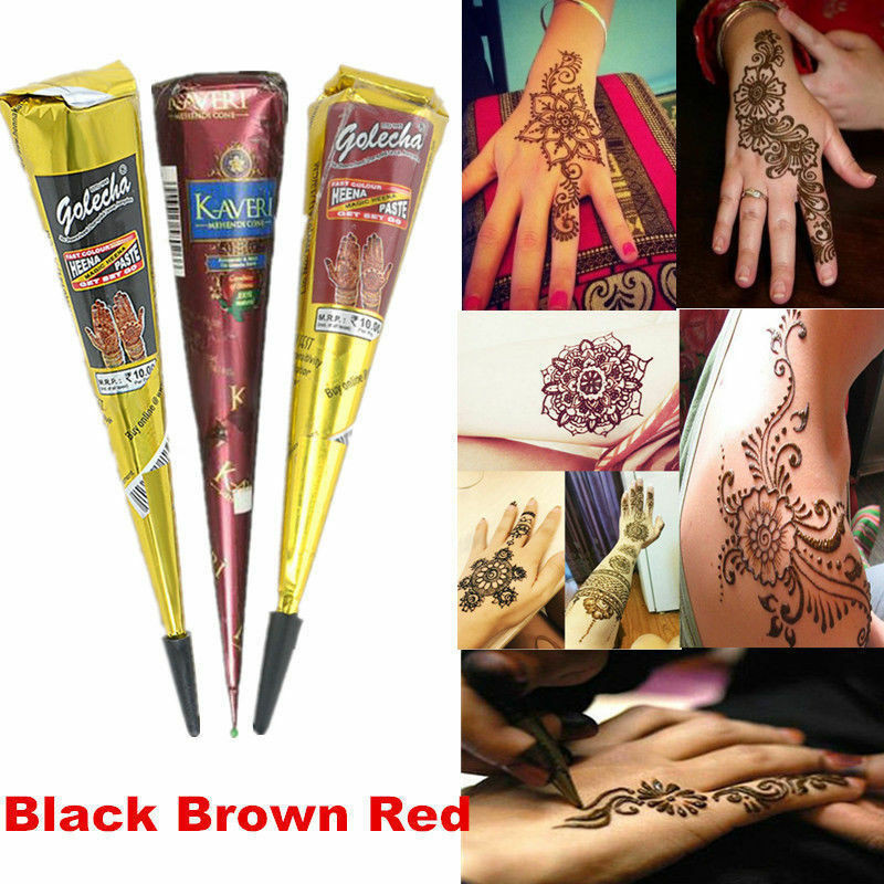 Best ideas about DIY Tattoo Kits
. Save or Pin Temporary Tattoo kit DIY Natural Herbal Henna Cones Body Now.
