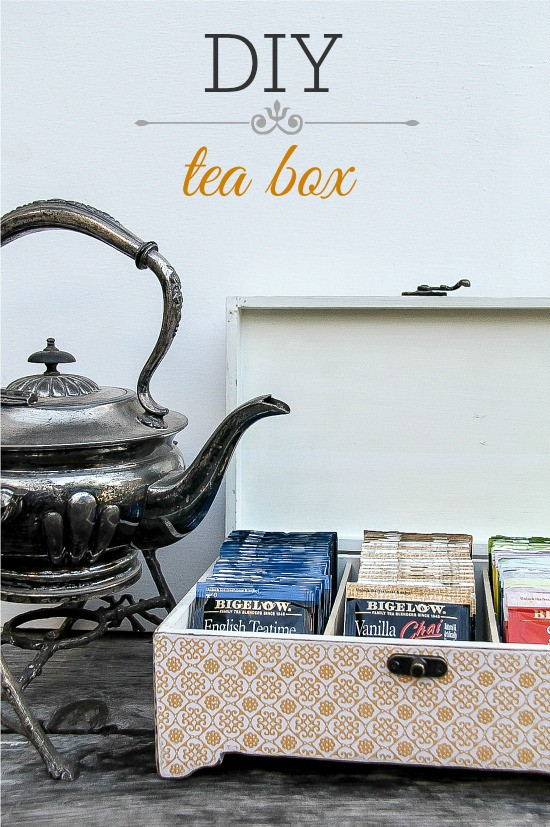 Best ideas about DIY Tea Organizer
. Save or Pin DIY Tea Storage Box Tonya Staab Now.