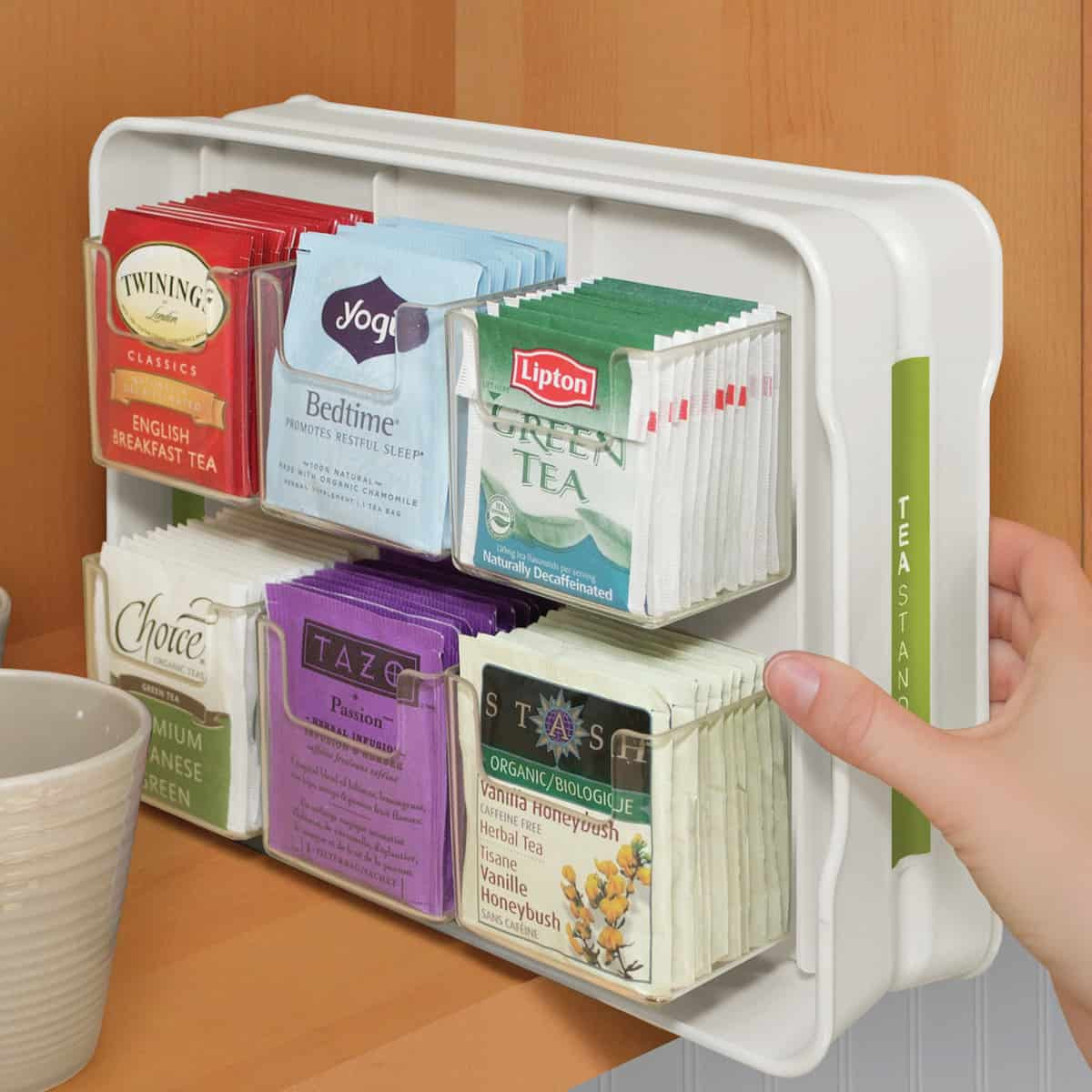 Best ideas about DIY Tea Organizer
. Save or Pin Kitchen Gad s that Help Organize Now.