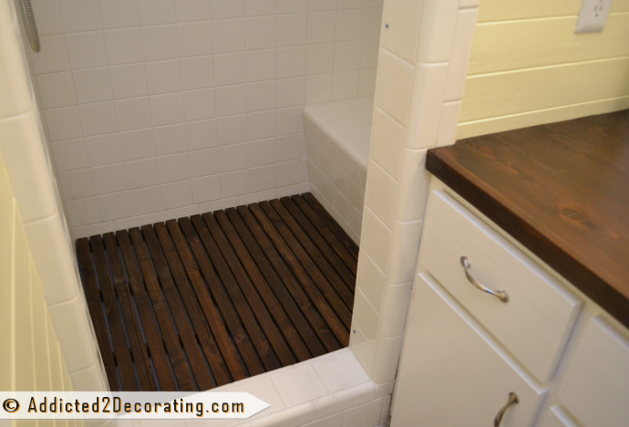 Best ideas about DIY Teak Shower Floor
. Save or Pin DIY Removable Cedar Shower Floor Mat Addicted 2 Decorating Now.