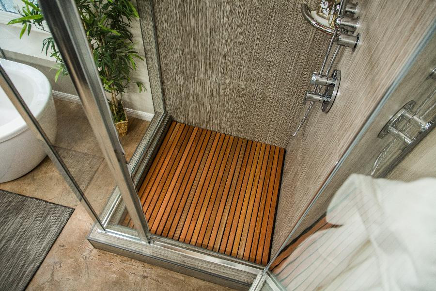 Best ideas about DIY Teak Shower Floor
. Save or Pin DIY Wooden Slat Shower Floor Home & Family Video Now.