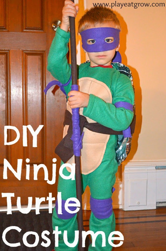 Best ideas about DIY Teenage Mutant Ninja Turtle Costumes
. Save or Pin DIY Teenage Mutant Ninja Turtle Costume Play Eat Grow Now.