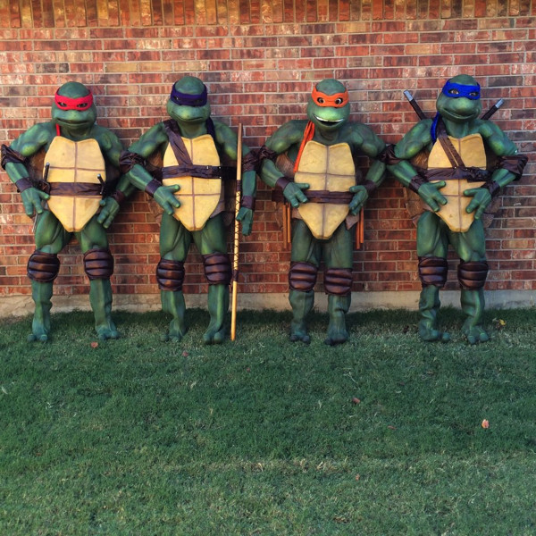 Best ideas about DIY Teenage Mutant Ninja Turtles Costumes
. Save or Pin Impressive Moulded Teenage Mutant Ninja Turtle Costumes Now.