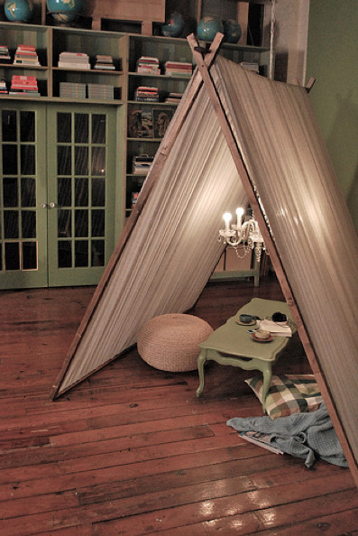 Best ideas about DIY Teepee For Adults
. Save or Pin Inspiring Spaces Indoor Fort Now.