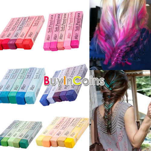 Best ideas about DIY Temporary Hair Dye
. Save or Pin 5 Color Pink Purple Red Green Blue Non toxic Temporary Now.