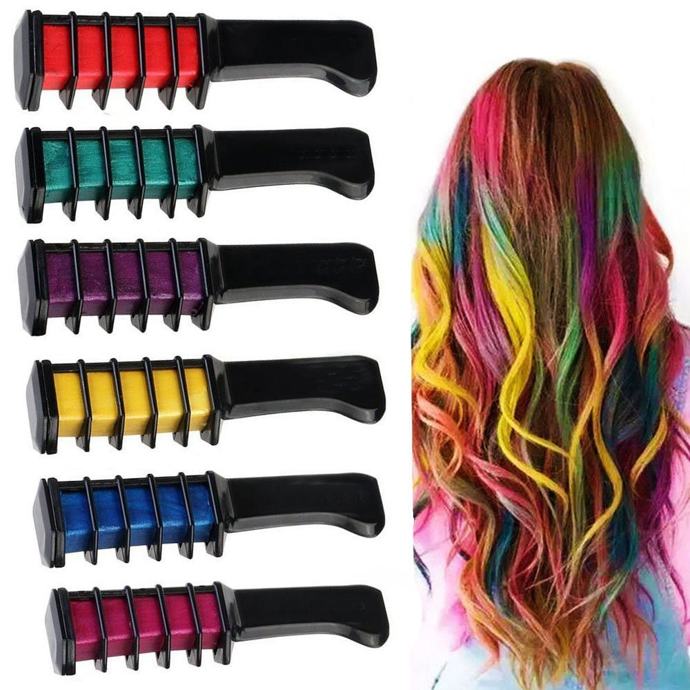 Best ideas about DIY Temporary Hair Dye With Food Coloring
. Save or Pin 6pcs DIY Temporary Colour Hair Dye Mini b Shimmer Chalk Now.