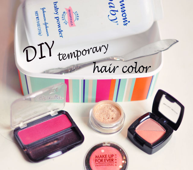Best ideas about DIY Temporary Hair Dye With Food Coloring
. Save or Pin DIY Temporary Hair Color Using Eye Shadow Now.
