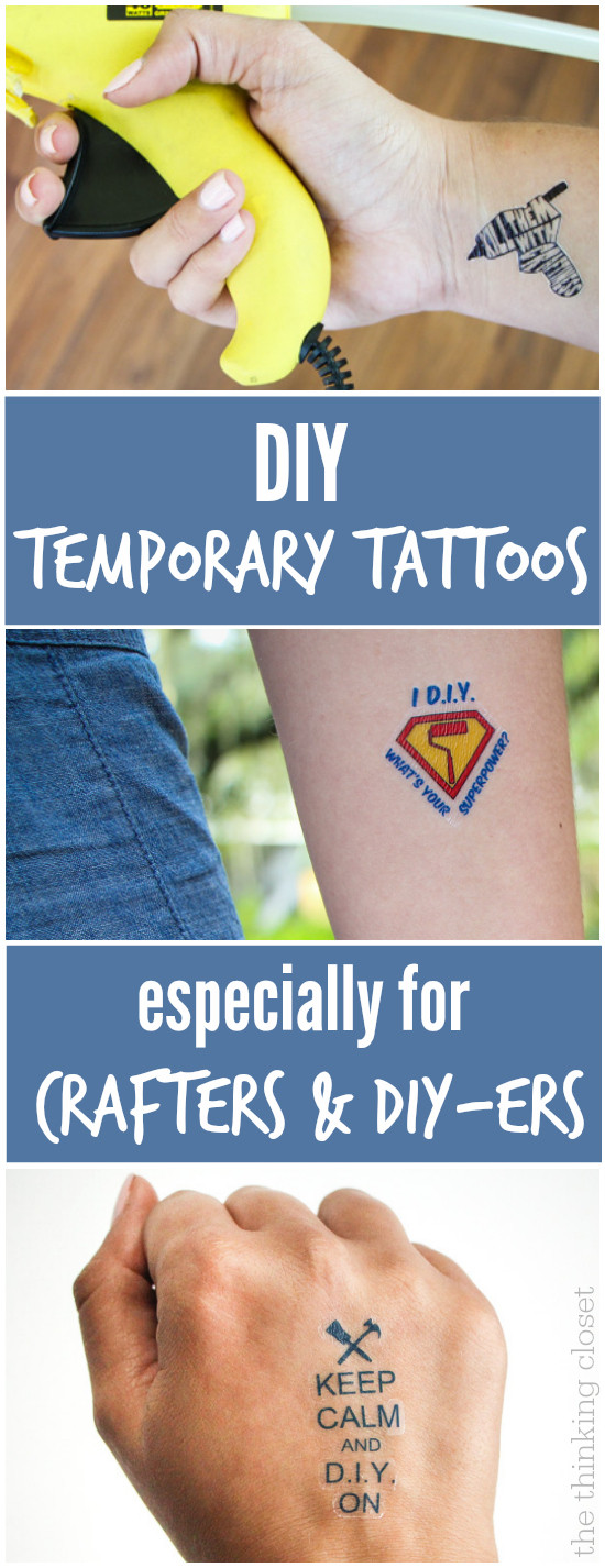 Best ideas about DIY Temporary Tattoo
. Save or Pin DIY Temporary Tattoos Creative Business Card SWAG — the Now.